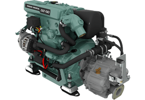 Volvo Penta D2-50 MS25L marine diesel engine 50hp